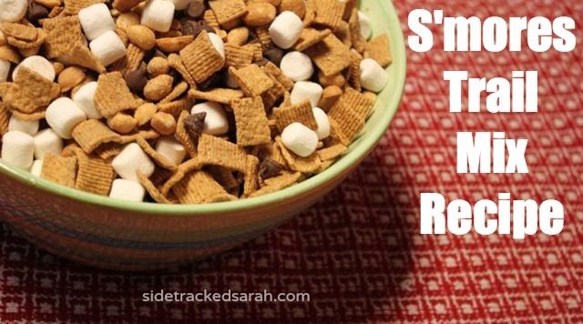 S'mores Trail Mix Recipe  Sidetracked Sarah