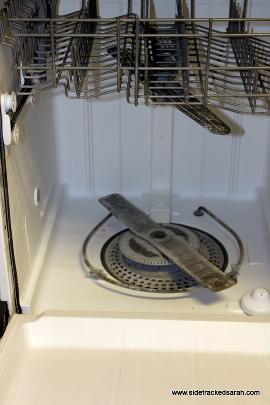 DIY Dishwasher Tune Up - A Tutorial | Sidetracked Sarah